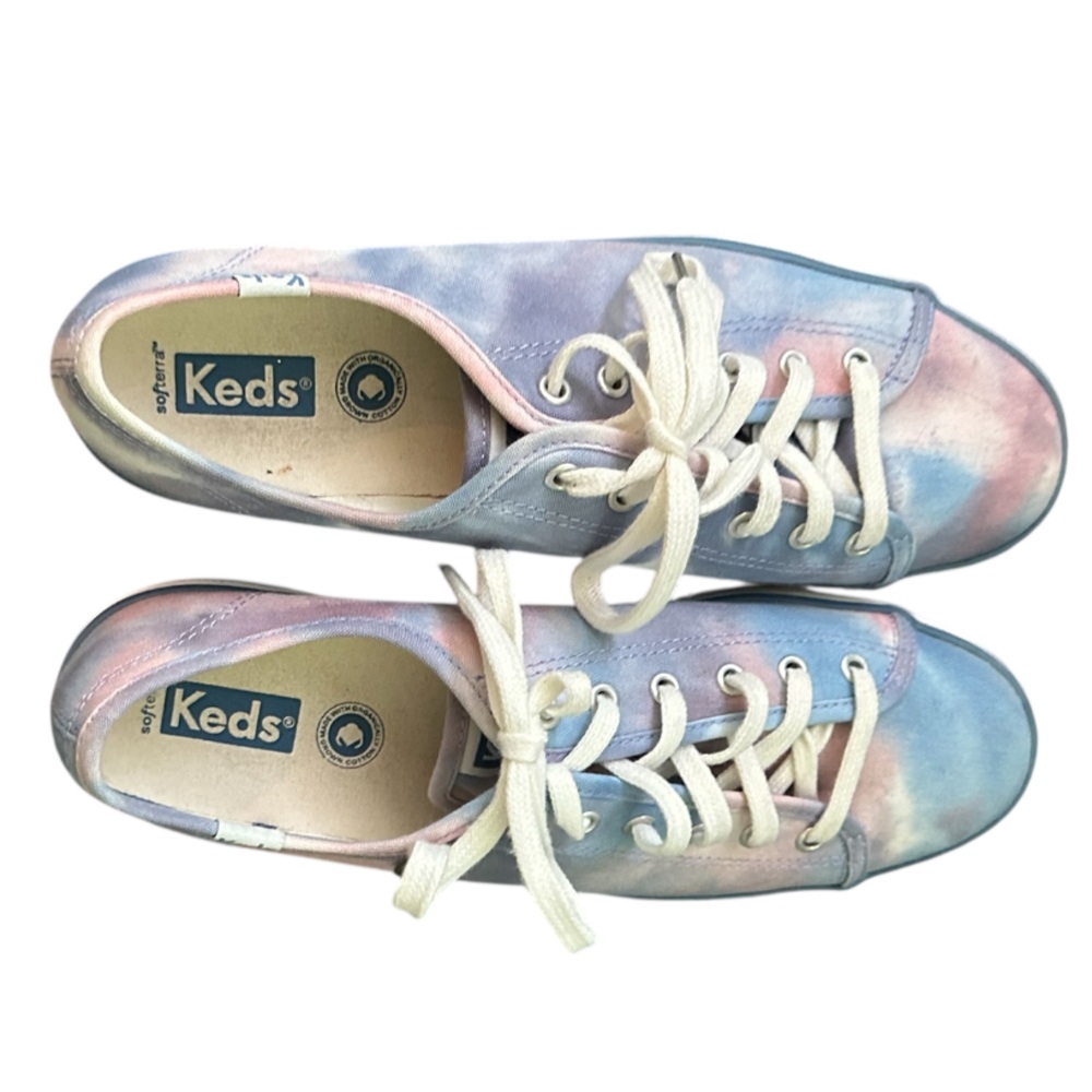 Keds Tie Dye Triple kick Canvas Sneakers - Picture 10 of 10